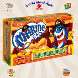 Combo Snack Bánh cá Marine Boy, Bánh khủng long Jungle Boy 35g Orion đủ vị - HÀNG CHÍNH HÃNG 3