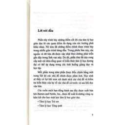 Bộ sách Tâm lý học (Tâm lý học giáo dục, Tâm lý học ứng dụng, Tâm sinh lý học con người) 7