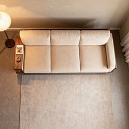 Ghế sofa gỗ tự nhiên đệm nỉ, da VUADECOR VS91 7