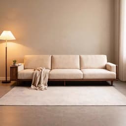 Ghế sofa gỗ tự nhiên đệm nỉ, da VUADECOR VS91 4