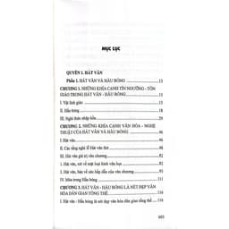 Sách -Hát văn và âm nhạc hát văn 3