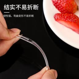 500 Chiếc Nĩa Trái Tim Dùng Một Lần Ăn Nhẹ Món Tráng Miệng Ăn Tại Nhà Thực Phẩm Trái Cây Tăm Bento Trang Trí Tiệc 3