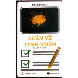 Sách - Luận về tinh thần (Tác giả Piere Pichot) 2