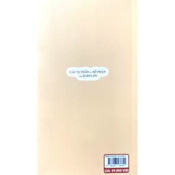 Sách - Các vị thần và số phận của Babylon (M. David) 3
