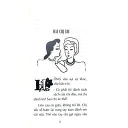 Sách thiếu nhi - Hai chị em - Tủ sách hồng - Tác giả: Thiện Sĩ 5