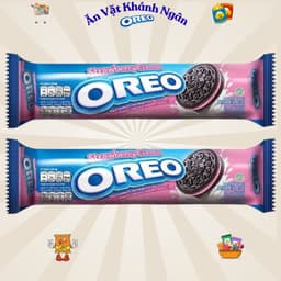 Bánh OREO Nhân Kem Đầy Đủ Các Hương Vị (110gr) - HÀNG CHÍNH HÃNG 5