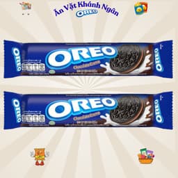Bánh OREO Nhân Kem Đầy Đủ Các Hương Vị (110gr) - HÀNG CHÍNH HÃNG 2