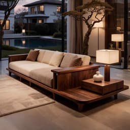 Ghế Sofa Gỗ Tự Nhiên Cao Cấp VUADECOR VS92 3