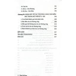 Sách - Các thương cảng ven biển Bắc Trung Bộ thế kỷ X-XIX - Tác giả: Nguyễn Văn Chuyên (bìa cứng) 5