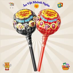 Kẹo mút Chupa Chups hương Hoa và Trái cây hỗn hợp - HÀNG CHÍNH HÃNG 4