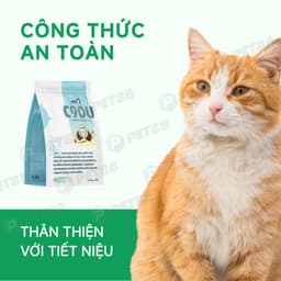 Thức ăn hạt cho mèo cao cấp PetQ C90U - 1KG chăm sóc sức khoẻ tiết niệu - Méo Chò Uni 3