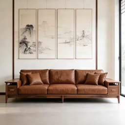 Ghế sofa gỗ đệm nỉ VUADECOR VS94 5