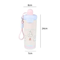 Bình giữ nhiệt XCUP KITTY Có ống hút mới, INOX 316, dung tích 600ml, dành cho học sinh, sinh viên 2