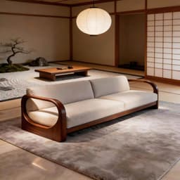 Ghế sofa gỗ tự nhiên đệm nỉ, da VUADECOR VS96 3