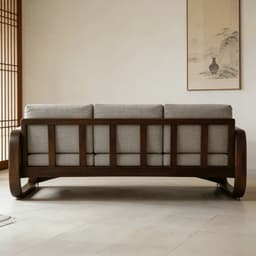 Ghế sofa gỗ tự nhiên phối mây VUADECOR VS97 7