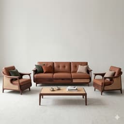Ghế sofa gỗ phối mây đệm nỉ có hộc để đồ VUADECOR VS98 6