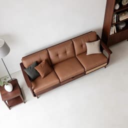 Ghế sofa gỗ phối mây đệm nỉ có hộc để đồ VUADECOR VS98 4