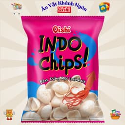 Combo Bim Bim Oishi Đủ Vị (Gói 32gr-34gr)- HÀNG CHÍNH HÃNG 5