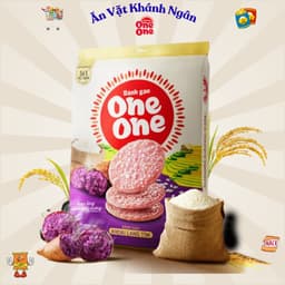 Bánh Gạo One One Mặn - Ngọt Đầy Đủ Các Vị - HÀNG CHÍNH HÃNG 4