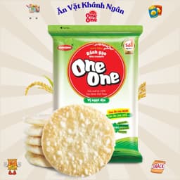 Bánh Gạo One One Mặn - Ngọt Đầy Đủ Các Vị - HÀNG CHÍNH HÃNG 6