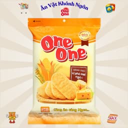 Bánh Gạo One One Mặn - Ngọt Đầy Đủ Các Vị - HÀNG CHÍNH HÃNG 7