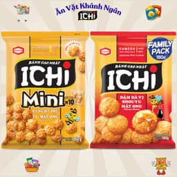 Bánh Gạo Nhật Ichi Vị Shouyu Mật Ong - HÀNG CHÍNH HÃNG 1