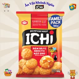 Bánh Gạo Nhật Ichi Vị Shouyu Mật Ong - HÀNG CHÍNH HÃNG 3