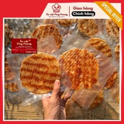 [Hỏa Tốc] Khô Cá Bống Nướng Ép Miếng Tròn Bọc Từng Miếng Hộp 500G, Xé Ăn Liền Nhâm Nhi Làm Qùa Tết - 2