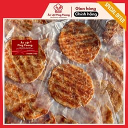 [Hỏa Tốc] Khô Cá Bống Nướng Ép Miếng Tròn Bọc Từng Miếng Hộp 500G, Xé Ăn Liền Nhâm Nhi Làm Qùa Tết - 5