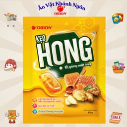 Kẹo Ngậm Họng Orion Vị Quất, Gừng Mật Ong Và Bạc Hà Thảo Mộc 84g - 87,5g - HÀNG CHÍNH HÃNG 6