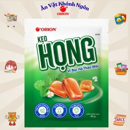 Kẹo Ngậm Họng Orion Vị Quất, Gừng Mật Ong Và Bạc Hà Thảo Mộc 84g - 87,5g - HÀNG CHÍNH HÃNG 7