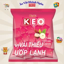 Combo Kẹo Oishi Gói 85g Đủ Vị - HÀNG CHÍNH HÃNG 2