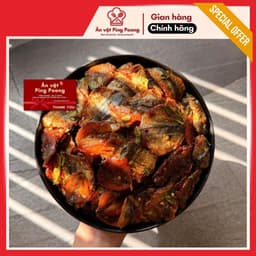 [350G] Khô Cá Chỉ Vàng Sốt Lá Chanh Hộp Ăn Liền Tiện Lợi, Ăn Cơm, Nhâm Nhi, Quà Biếu Tặng Nước Ngoài 4