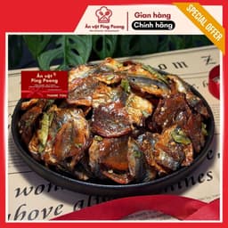 [350G] Khô Cá Chỉ Vàng Sốt Lá Chanh Hộp Ăn Liền Tiện Lợi, Ăn Cơm, Nhâm Nhi, Quà Biếu Tặng Nước Ngoài 2