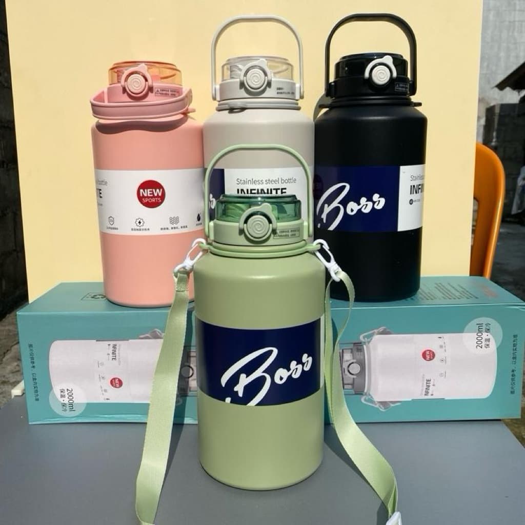 bình giữ nhiệt lớn dung tích 2000ml, 1200ml,1000ml