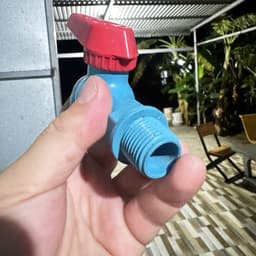 Vòi xả nước Rumine, vòi đa năng, vòi thái, ren ngoài 21-27 2