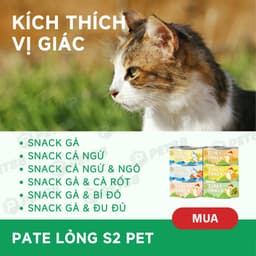 Combo 5,10,20 lon Pate Mèo S2PET Lon 85g dạng lỏng Kích Thích Ăn Ngon, Không Bảo Quản - Méo Chò Uni 3