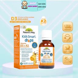 Vitamin D3k2 Organic Nature's Way, D3K2 Cho Trẻ Hộp 11ml 1
