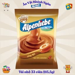 Kẹo cứng Alpenliebe gói nhỏ tiện lợi đủ vị - HÀNG CHÍNH HÃNG 4