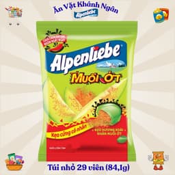 Kẹo cứng Alpenliebe gói nhỏ tiện lợi đủ vị - HÀNG CHÍNH HÃNG 6