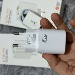 Bộ Sạc Siêu Nhanh Xiaomi Miturbo 67W, 2 Cổng Kết Nối USB/ TypeC to Type C, Kèm Dây Sạc 6