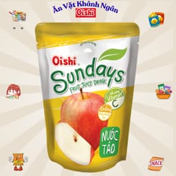 Combo Gói Nước Trái Cây Oishi Đủ Vị 180ml - HÀNG CHÍNH HÃNG 4