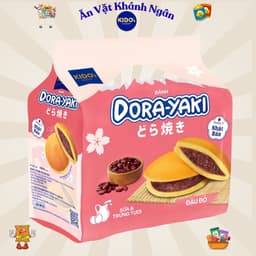 Bánh Dora Yaki KIDO Đủ Vị Túi 150g - HÀNG CHÍNH HÃNG 3