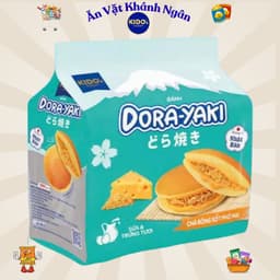 Bánh Dora Yaki KIDO Đủ Vị Túi 150g - HÀNG CHÍNH HÃNG 4