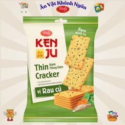 Bánh Quy Kenju Richy Vị Rau Củ - Túi 192g, Hộp 288g - HÀNG CHÍNH HÃNG 3