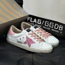 [ Hàng Chính Hãng ] Giày_Golden Goose ngôi sao đính đá full phối màu cho nam nữ 4