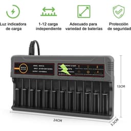 Bộ Sạc Pin Tiểu MS-812A (12 Khe) và Bộ Sạc Pin Tiểu SealPower SNDG-245 7