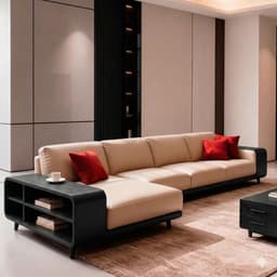 Ghế sofa góc gỗ tự nhiên đệm nỉ VUADECOR VS105 7