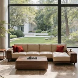 Ghế sofa góc gỗ tự nhiên đệm nỉ VUADECOR VS105 9