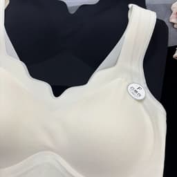 [SẴN MÚT] Áo Bra Su Thạch Quảng Châu Không Gọng, Đệm Mút Mỏng, Dây Bản To Dưới 55kg Mã 5501 7